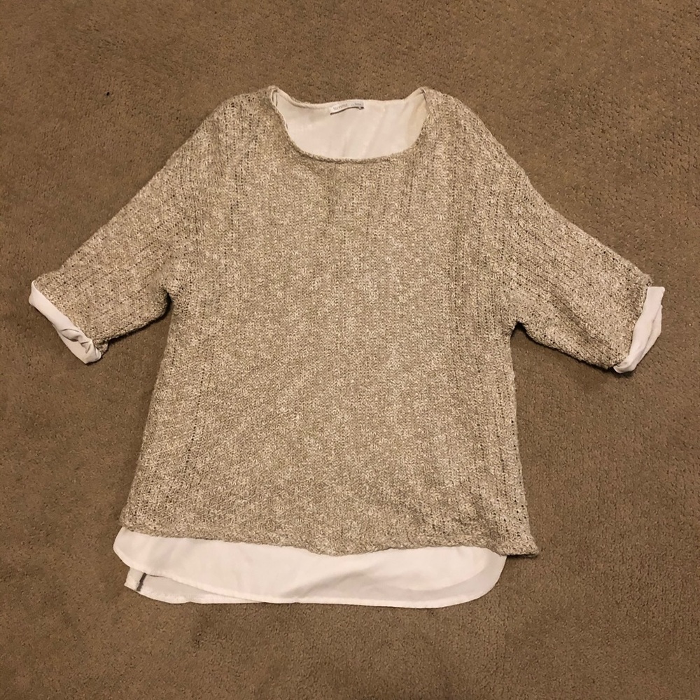 Zara sweater top
